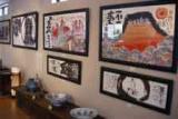 佐藤勝彦先生の繪が飾られたギャラリー